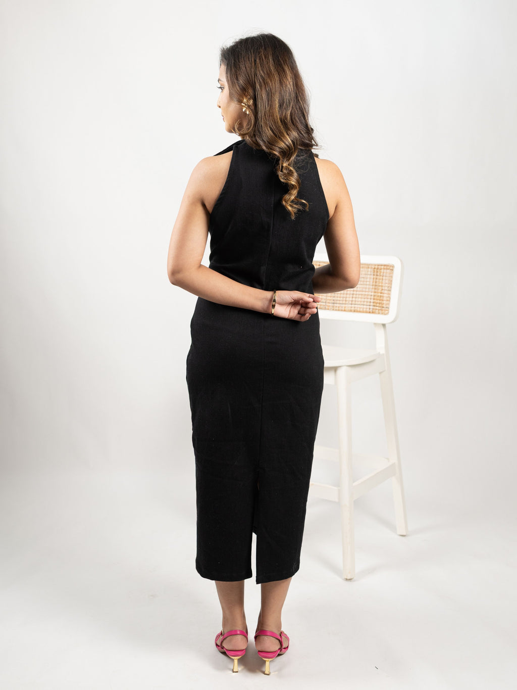 Noir Midi Dress