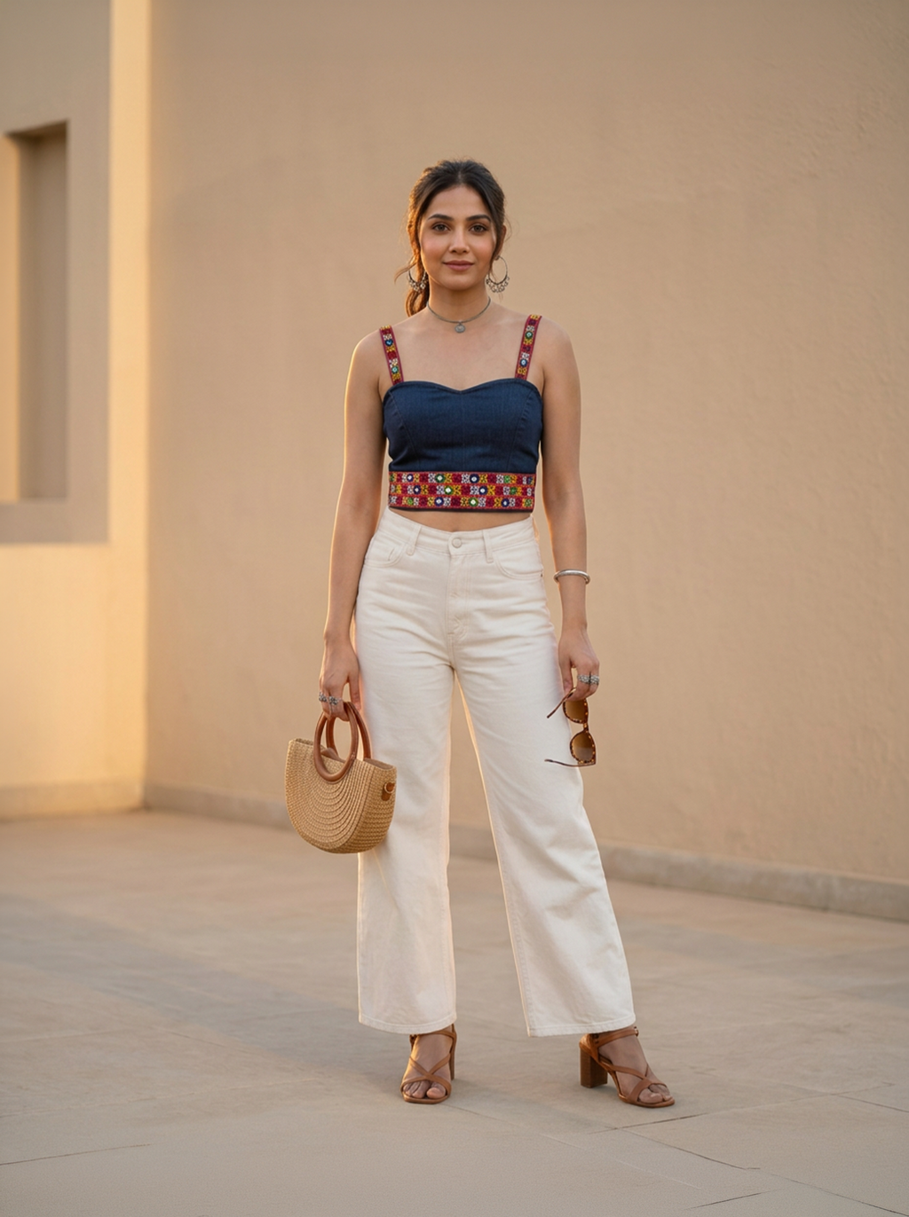 THE VERSATILE CORSET- DENIM BLUE