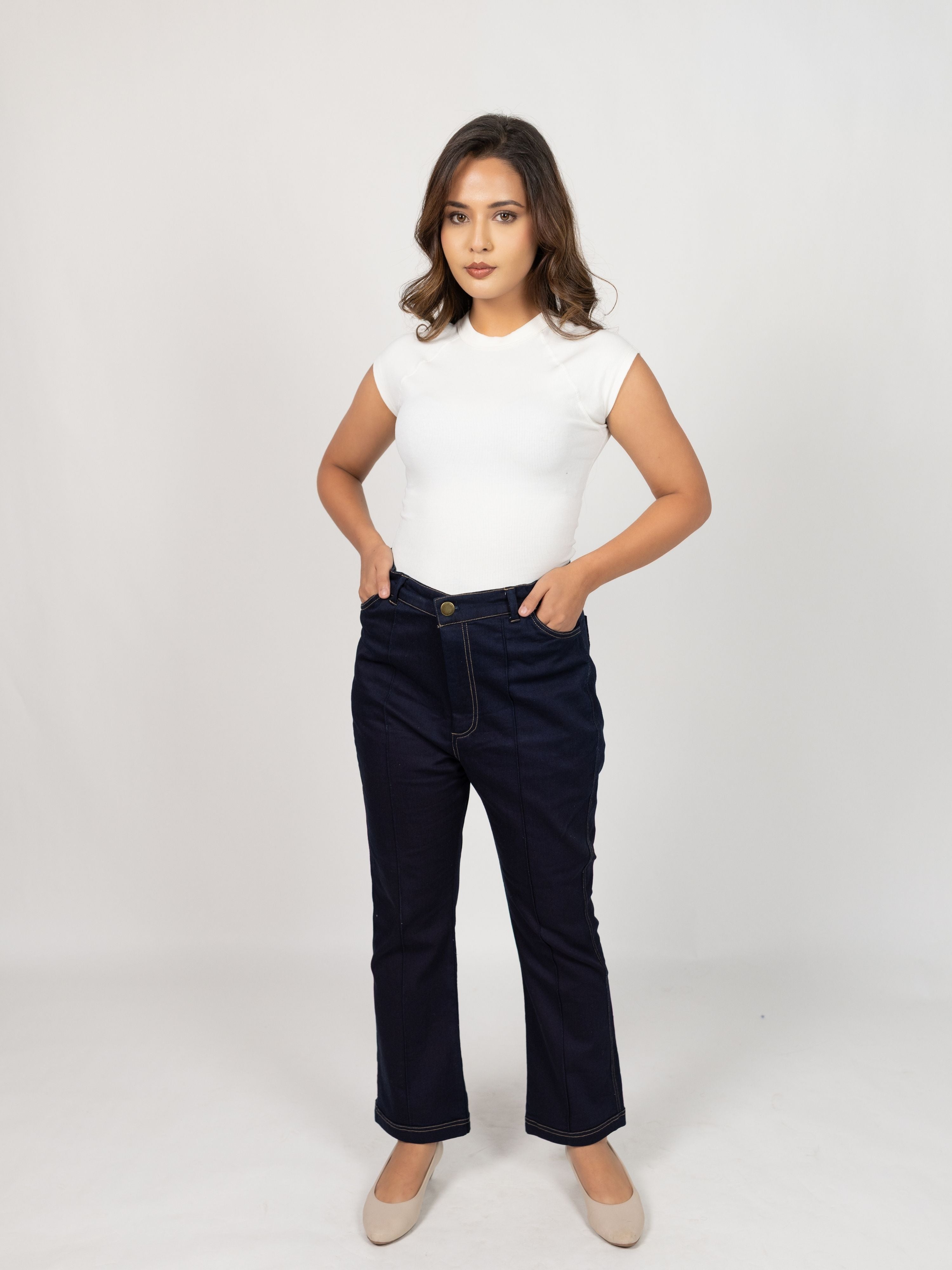 SculptFit Bootcut Jeans- Black