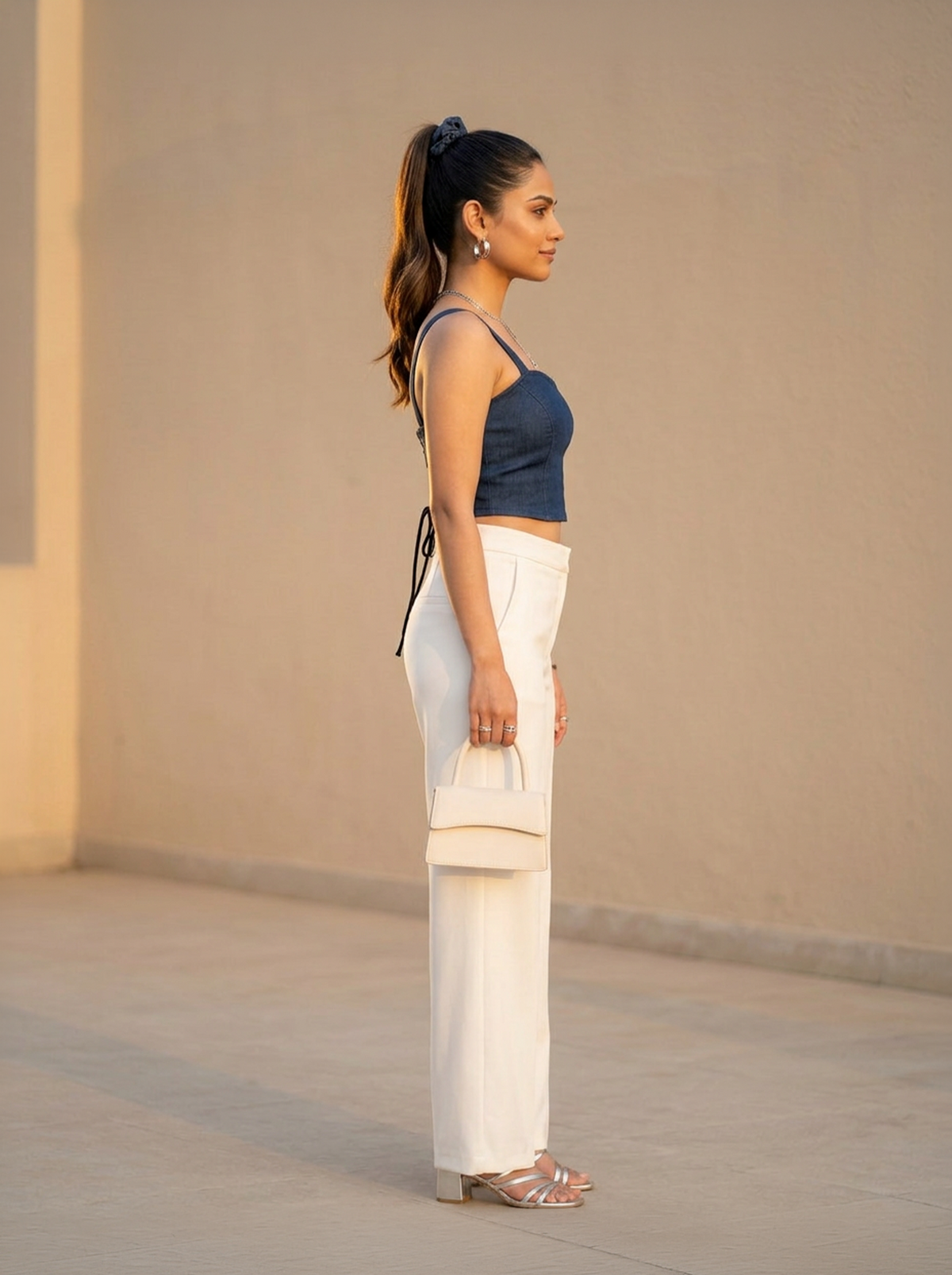 THE VERSATILE CORSET- DARK BLUE