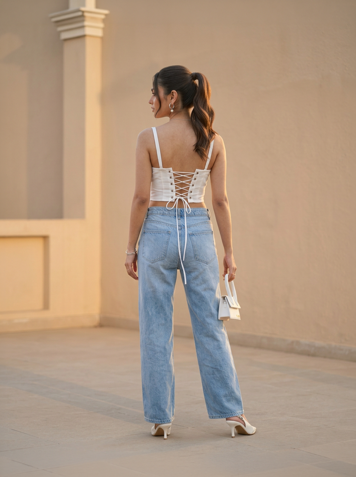 THE VERSATILE CORSET- WHITE