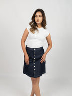Buttoned Up Skirt