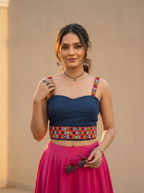 THE VERSATILE CORSET- DENIM BLUE