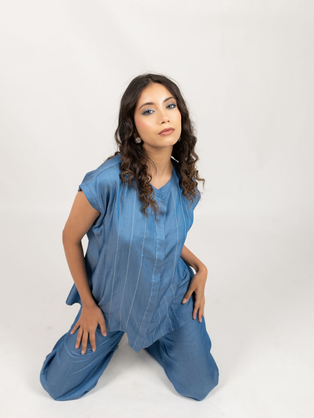 The Linear Pleat Shirt