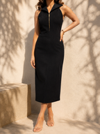 Noir Midi Dress