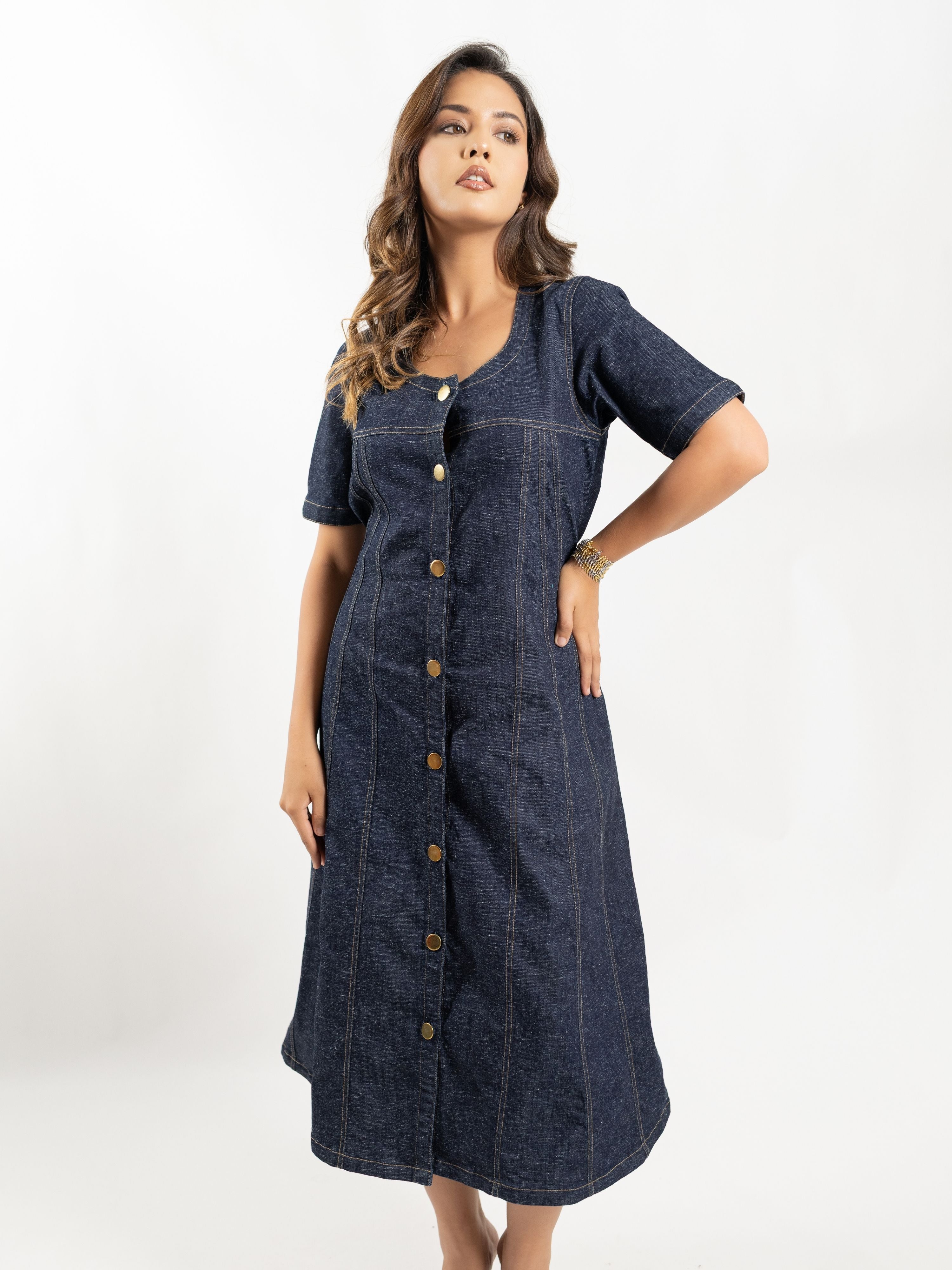 Panelled Jacket Dress