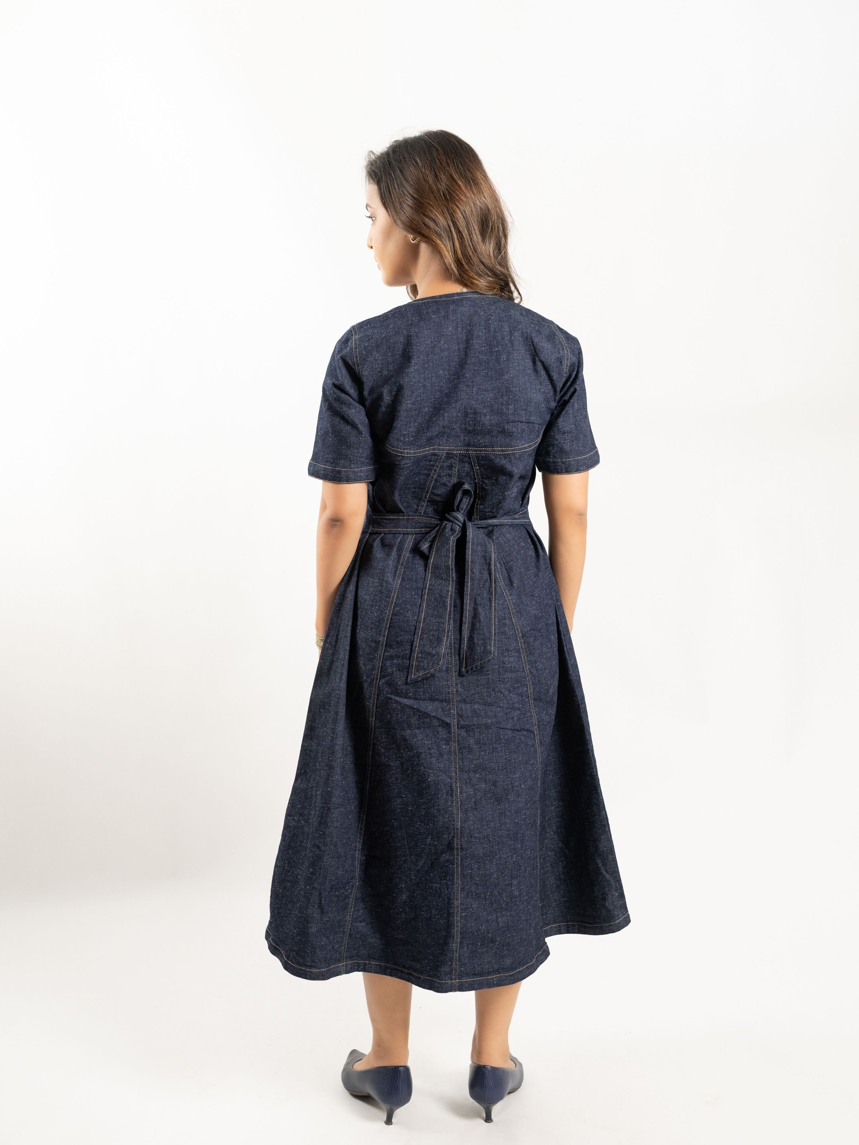 Panelled Jacket Dress