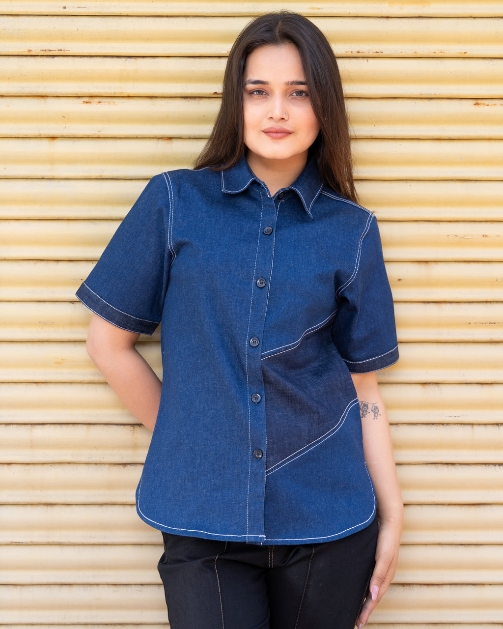 Dual Tone Shirt