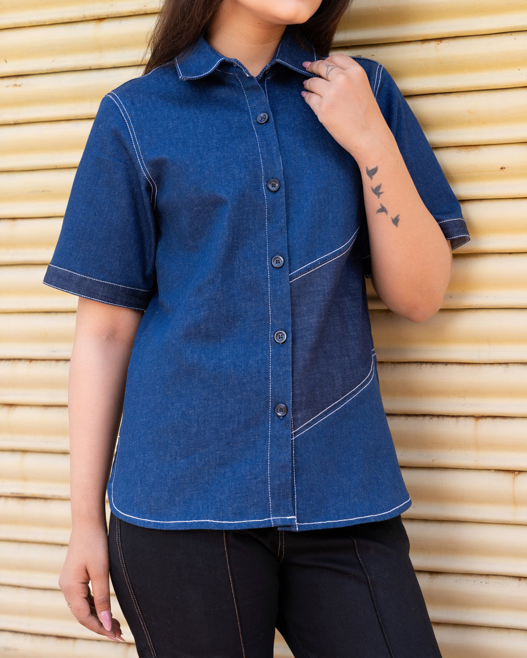Dual Tone Shirt