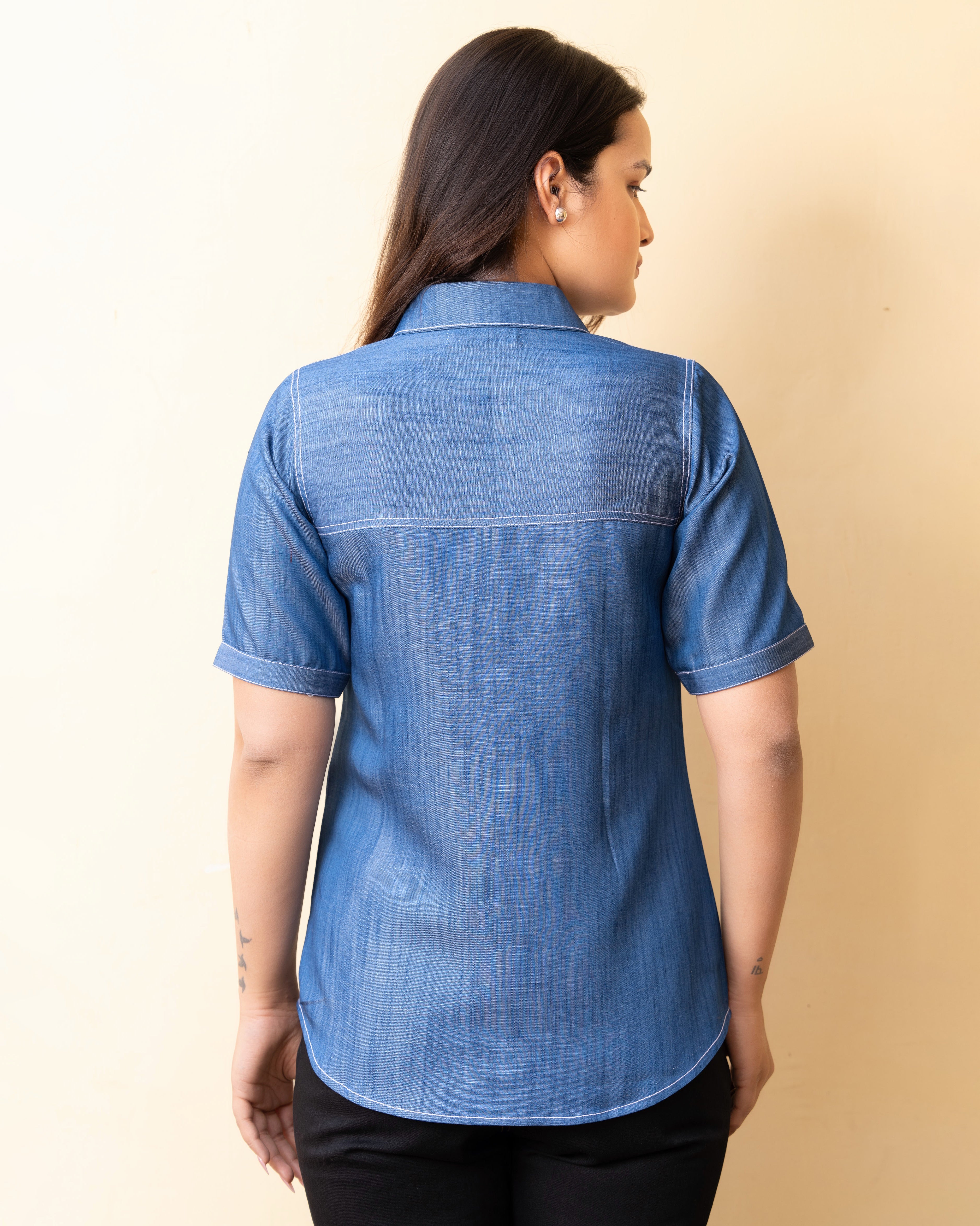 Abstract Flora Shirt