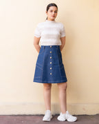 Classic Denim Skirt