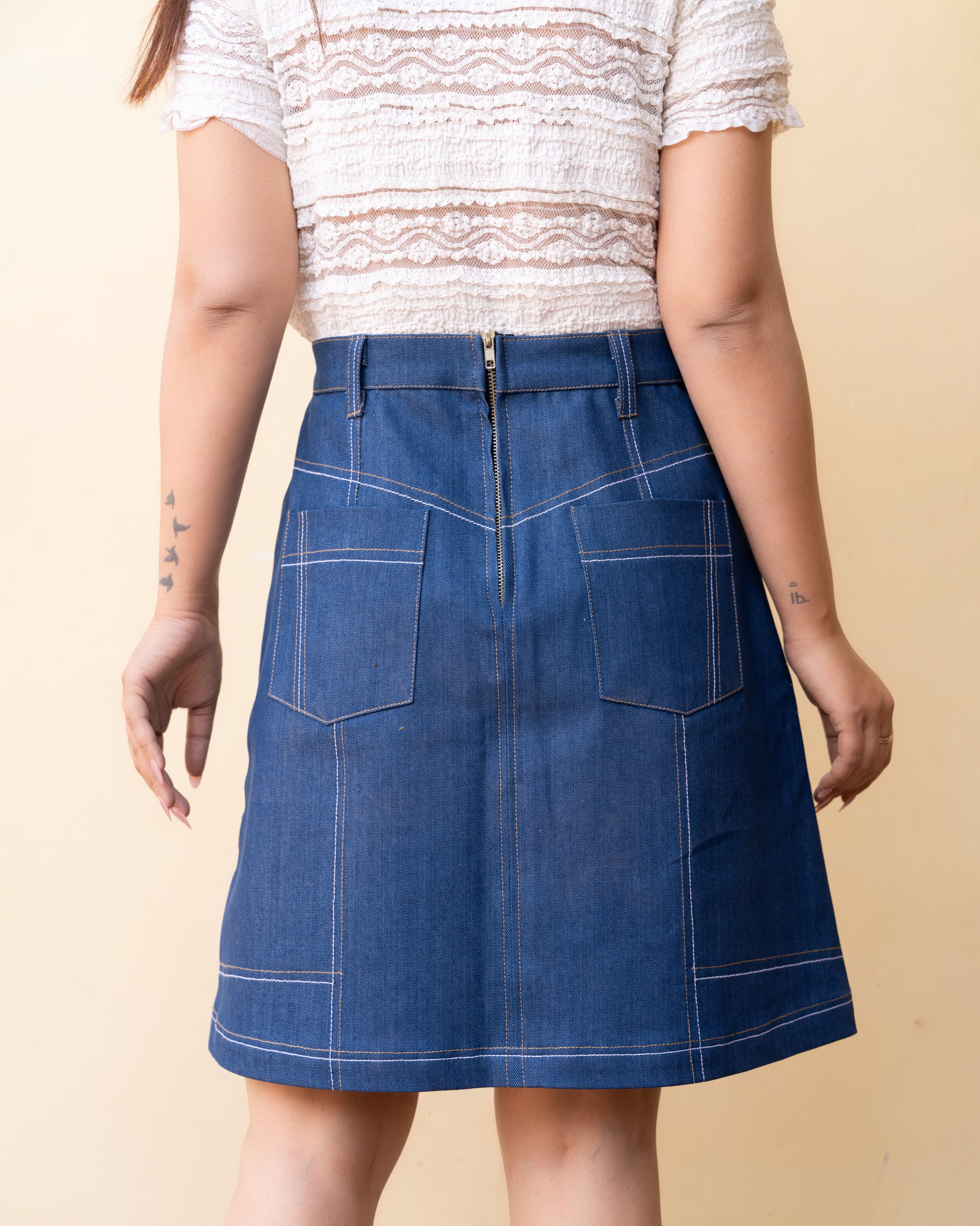 Classic Denim Skirt