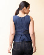 Peplum Corset Top