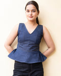 Peplum Corset Top