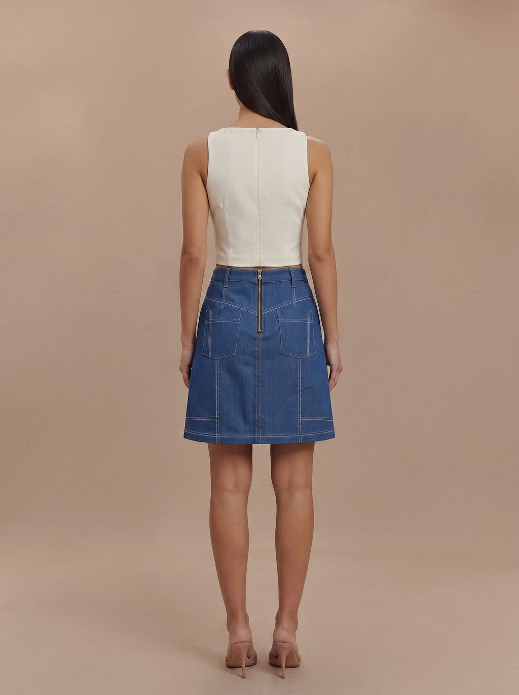 Classic Denim Skirt