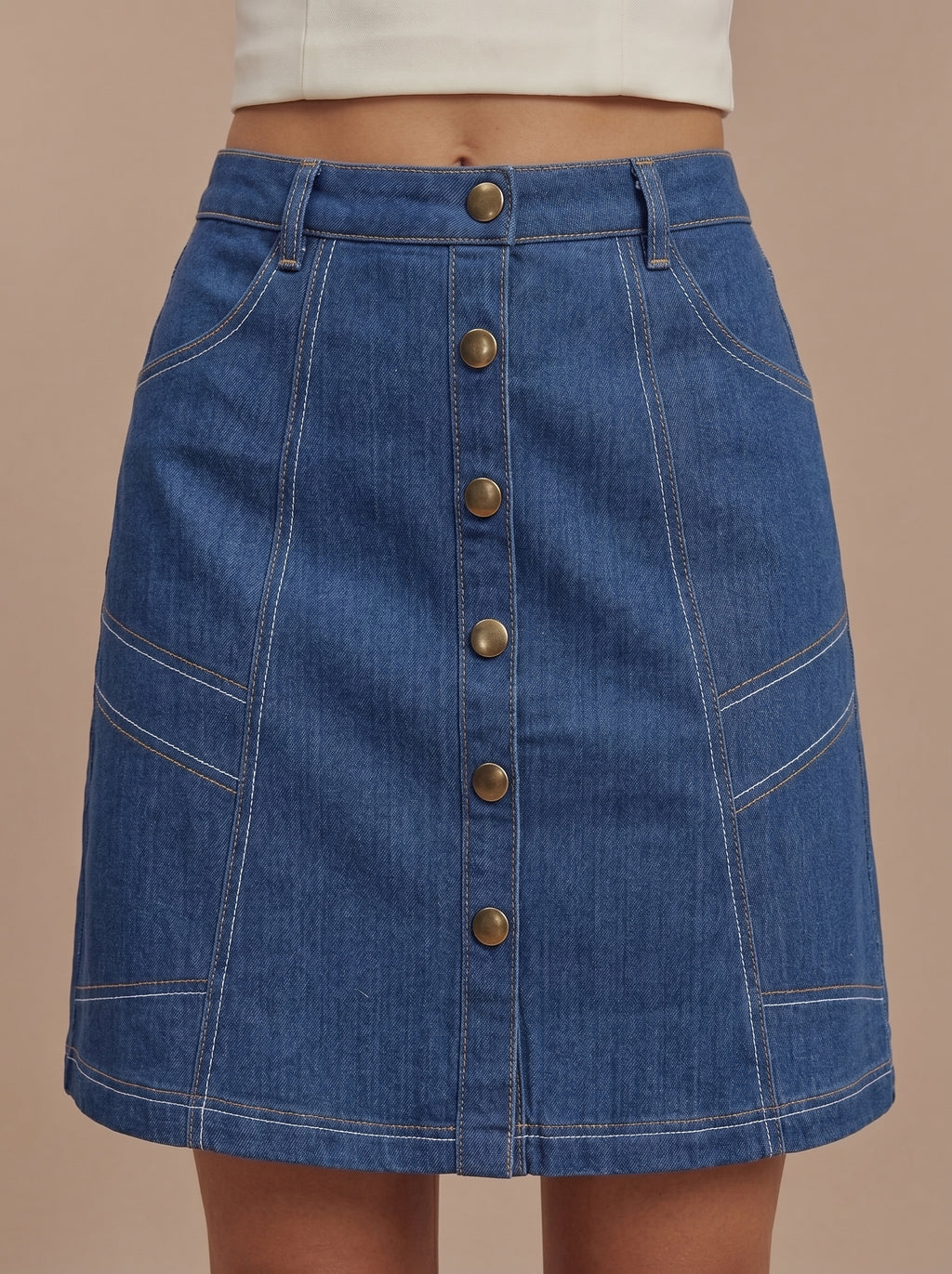 Classic Denim Skirt