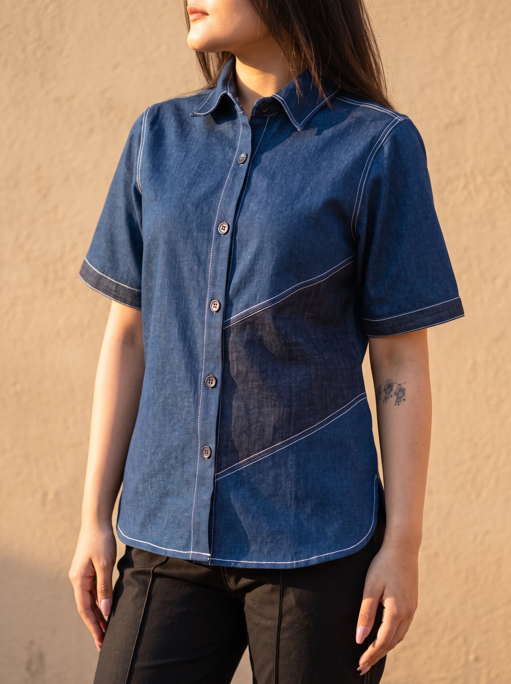 Dual Tone Shirt