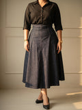 Panel Midi Skirt