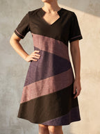 Geometric Panel Dress
