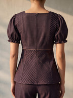 Mulberry Pintuck Top
