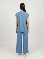 The Linear Pleat Shirt and Pants