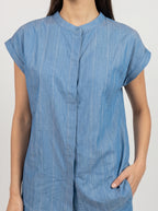 The Linear Pleat Shirt