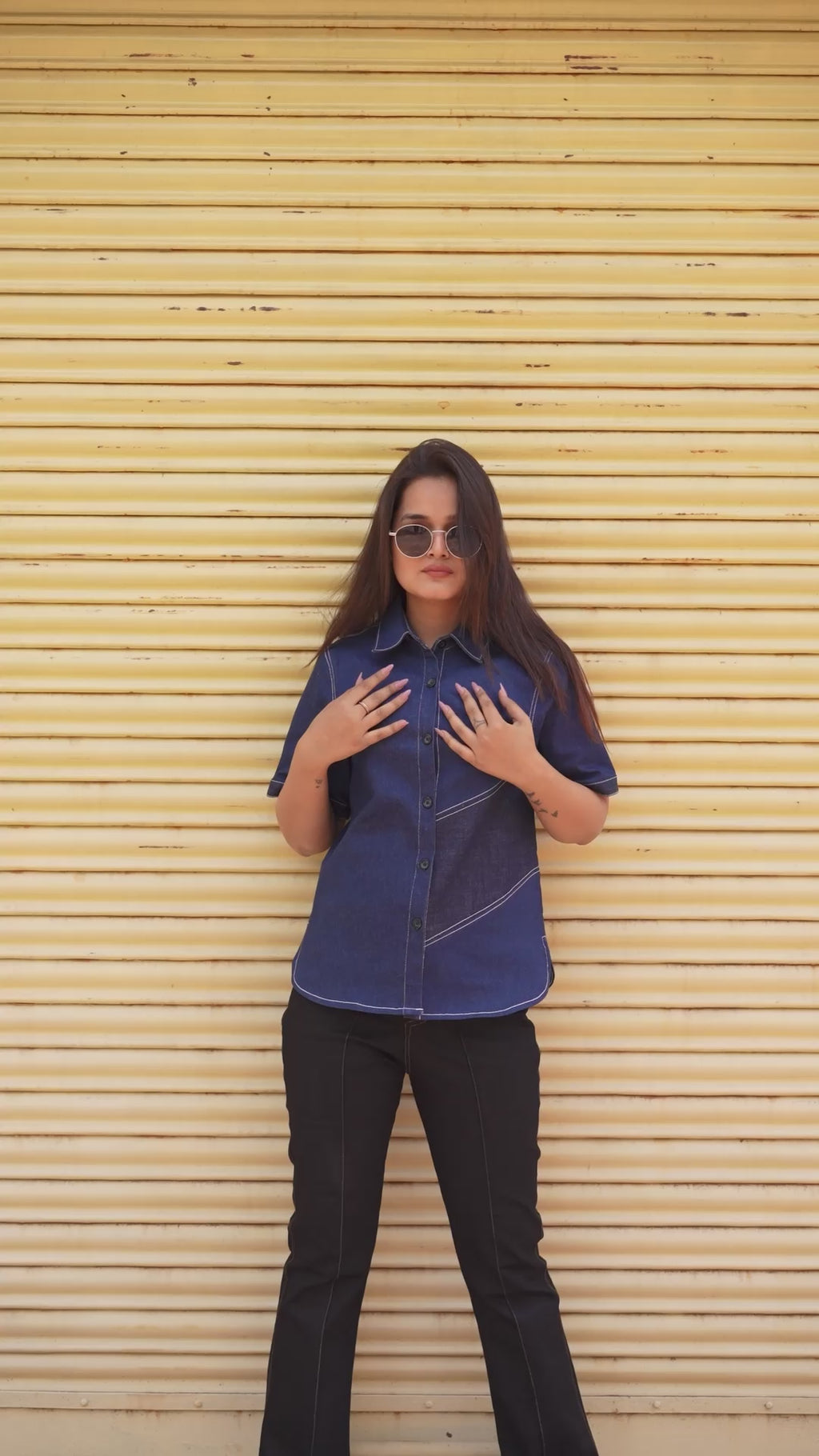 Dual Tone Shirt