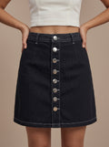 Buttoned Up Skirt