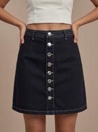 Buttoned Up Skirt